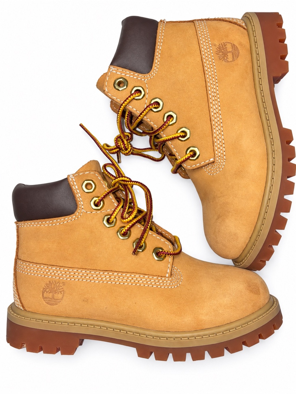 Timberland Toddler Premium 6-Inch Waterproof Boots in Wheat Size 10